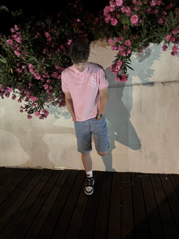 Awakened Spirit Polo Short Pink - Image 2