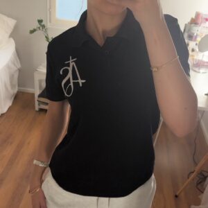 Awakened Spirit Polo Shirt Black